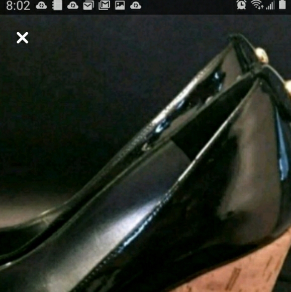BN Stuart Weitzman Black Wedges 35 - Picture 3 of 10